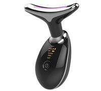 LumoSkyn Pro 2™ - Sculpteur Visage et Cou - Lumie Beauty Appareil Anti Rides Massage Visage, 3 Modes EMS luminothérapie pour Visage Raffermissement et Lifting (Noir)