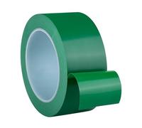 LuMOUzhou bandes d'avertissement, bandes d'isolation Ruban d'avertissement de danger for marquage au sol, paquet multicolore de 2, 33,0 m x 50 mm, PVC(Green)