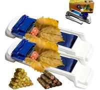 Lumpia Maker - Vegetable Meat Roller, Multi-Functional DIY Lumpia Maker Machine, Plastic Eggroll Wrapper Rolling Machine for Home Kitchen Tools (2Pcs)