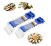 Lumpia Roller Machine and Maker, Versatile Egg Roll Maker, Manual Eggroll Rolling Tool, Efficient Grape Leaves Rolling Machine for Homemade Meat and Vegetable Delicacies (2 Stück)