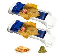 Lumpia Roller Machine for Fast & Even Rolling, Easy DIY Lumpia Maker Machine, Egg Roll Maker, Spring Roll Maker for Family Cooking, Party Meal Prep (2 PCS)