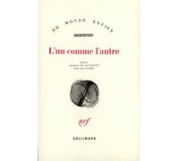L'Un comme l'Autre - Ingomar Von Kieseritzky - Gallimard - broché - Roman