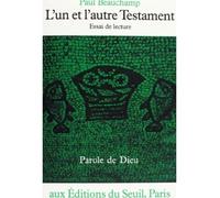 L'Un et l'Autre Testament - Paul Beauchamp - Seuil - Livre