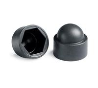 LUN FIX Cache écrou M6 Anthracite, 10 pièces, caches vis plastique | capuchon de protection hexagonal, cache anthracite, protection anti-rouille pour écrou et vis, finition propre bricolage