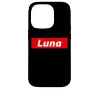 Luna 90's Streetwear Y2K Outfit personnalisé nom Cadeau pour Lunas Coque pour iPhone 14 Pro