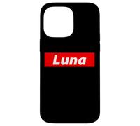 Luna 90's Streetwear Y2K Outfit personnalisé nom Cadeau pour Lunas Coque pour iPhone 14 Pro Max