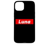 Luna 90's Streetwear Y2K Outfit personnalisé nom Cadeau pour Lunas Coque pour iPhone 15 Plus