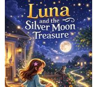 Luna and the Silver Moon Treasure: A Magical Bedtime Adventure About Courage, Wonder, and Believing in Yourself. | Glossy Book Cover | 8.5×8.5 inches |32 pages | Ages (3-8).