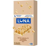 Luna Bar White Chocolate Macadamia 15 Count