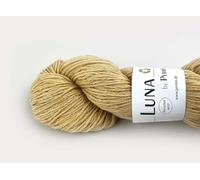 Luna by Permin - 100% laine vierge recyclée (sans mulesing et Öko-Tex) (14 jaune)