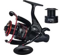 Luna Carp Fishing Reel 9+1bb Free Spool 5.5:1 Freshwater Reel 4000 5000 6000 Carbon Fiber Brake System Max 12kg