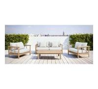 Luna Distribuciones Salon de jardin à manger - FILIPINAS - en bois - Set complet 3+2 places G