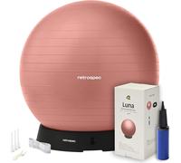 Luna Exercise Ball,Base And Pump/Ball And Pump With Anti-Burst Material,Perfect For Balance,Stability,Yoga And Pilates