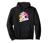 Luna - Joli prénom de Fille avec Une Licorne Cool Sweat à Capuche