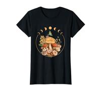 Luna Moth et Champignon Phases de Lune, Goblincore, Cottagecore T-Shirt
