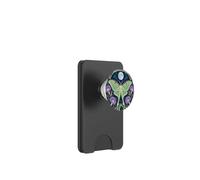 Luna Moth Full Moon Morning Glory Art Nouveau PopSockets PopWallet pour MagSafe
