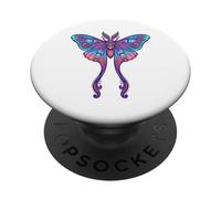 Luna Moth Insecte Amoureux Entomologie Nature Mite PopSockets PopGrip Adhésif