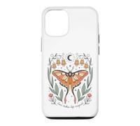 Luna Moth Love Makes Life Magical Fantasy Insect Coque pour iPhone 12/12 Pro