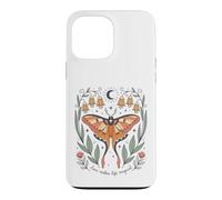 Luna Moth Love Makes Life Magical Fantasy Insect Coque pour iPhone 13 Pro Max