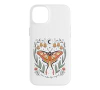 Luna Moth Love Makes Life Magical Fantasy Insect Coque pour iPhone 14 Plus