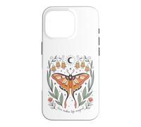 Luna Moth Love Makes Life Magical Fantasy Insect Coque pour iPhone 16 Pro