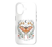 Luna Moth Love Makes Life Magical Fantasy Insect Coque pour iPhone 17