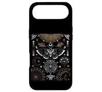 Luna Moth Moon Phases Witchy Dark Academia Esthétique Coque pour iPhone Air