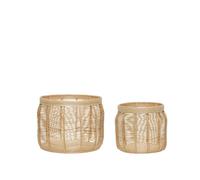 Luna Panier Nature Lot de 2