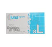 Luna Supreme Guantes Nitrilo Azul sin Polvo TL 100uds