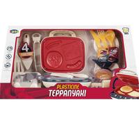 Luna teppanyaki set de jeu junior 20 pièces blanc/rouge