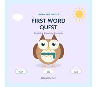 Luna the Owl's First Word Quest: A Read, Point & Play Adventure in English, Spanish & French