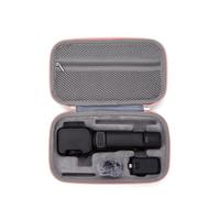 Luna Ultra Étui de transport, étui rigide de voyage portable pour Insta360 Luna Ultra Creator Combo accessoires, sac de rangement de protection étanche en polyuréthane avec bandoulière, rose, Luna