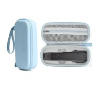 Luna Ultra Étui de transport rigide de voyage pour Insta360 Luna Ultra Creator Combo accessoires, sac de rangement portable étanche en polyuréthane avec dragonne, bleu, Simple et facile