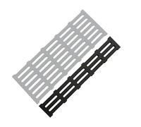 LUNA WAY CAST IRON Grille de Cendres modulaire en Fonte pour Barbecue - Support pour Brace | Design optimisé pour la Chute des Cendres | Résistant aux Hautes températures | 40 x 4,3cm