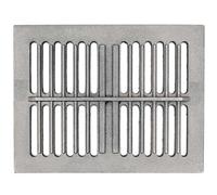 LUNA WAY CAST IRON - Grille Fonte Cheminée | Grille de Cendre en Fonte pour Insert | Résistance Haute Température | Compatible Poêle à Bois | Grille Ventilation Mur, Gris, 30,4 x 20,9 cm, Fer et Fonte