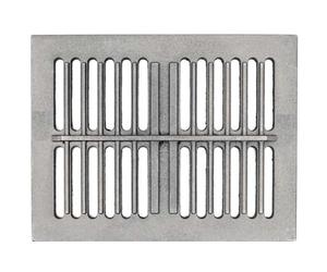 LUNA WAY CAST IRON Lunaway - Grille en Fonte pour Cendres,Épaisseur 1 cm,Épaisseur Centrale 14,8 cm (30,4 x 20,9 cm)