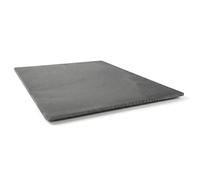 LUNA WAY CAST IRON - Plaque Lisse en Fonte pour Cheminée | Stocke et Réflète la Chaleur | Grande Durabilité | Facile à Installer, Noir, 50 x 70 cm, Fonte