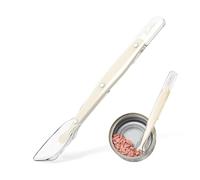 Lunabear Cuillère en Silicone pour Chien | Premium Silicone de Qualité Alimentaire, Antidérapant, Souple & Durable, Lavable au Lave-Vaisselle (Ivoire)