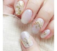 Lunacaca - Capricorn Constellation Nail Art Stickers 24 pcs