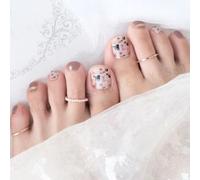 Lunacaca - Cat Kingdom Toenail Art Sticker 24 pcs