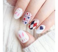 Lunacaca - Mr. Rabbit's Adventure Nails Art Stickers 24 pcs