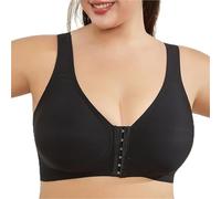 LunaHug Bra Front Closure, Seamless Front Buckle Cross Back Shaping Bra, Wire-Free Support Bras