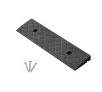 LUNAIZHUO Rampe de Seuil, Rampe Fauteuil Roulant, Tapis de Marche Portable pour Voiture, pour Allée, Trottoir, Scooter, Vélo, Moto(Black)