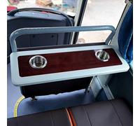 LUNAIZHUO Table Pliante Murale pour Camping-Car, avec 2 Porte-gobelets, pour Bus et Voitures de Tourisme(Multi-Colored,86x25cm)