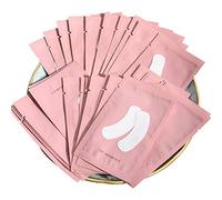 Lunamoon 50 Paire Patchs Pour Extensions de Cils Gel Patch de Cils Forme de Bateau Gel Patch Non Pelucheux Gel Yeux Patchs Cils Pad Eye Masque Beauté Outil Under Eye Pads (Mini Pink)