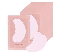 Lunamoon 50 Paire Patchs Pour Extensions de Cils Gel Patch de Cils Non Pelucheux Gel Yeux Patchs Cils Pad Under Eye Pads for Eyelash Extensions Lash Lift Pads (PINK)