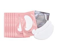 Lunamoon 50 Paire Patchs Pour Extensions de Cils Gel Patch de Cils Non Pelucheux Gel Yeux Patchs Cils Pad Under Eye Pads for Eyelash Extensions Lash Lift Pads (V-pads)