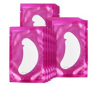 Lunamoon 50 Paire Patchs Pour Extensions de Cils Gel Patch de Cils Non Pelucheux Gel Yeux Patchs Cils Pad Under Eye Pads for Eyelash Extensions Lash Lift Pads (Purple)