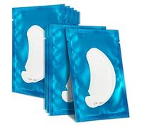 Lunamoon 50 Paire Patchs Pour Extensions de Cils Gel Patch de Cils Non Pelucheux Gel Yeux Patchs Cils Pad Under Eye Pads for Eyelash Extensions Lash Lift Pads (Blue)