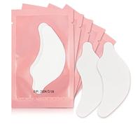 Lunamoon 50 Paire Patchs Pour Extensions de Cils Gel Patch de Cils Non Pelucheux Gel Yeux Patchs Cils Pad Under Eye Pads for Eyelash Extensions Lash Lift Pads (Dolphin-Pink)
